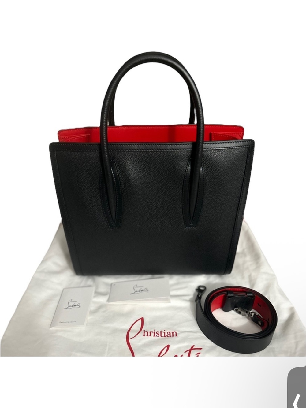Christian Louboutin Medium Paloma Tote w/Strap - Picture 3 of 5